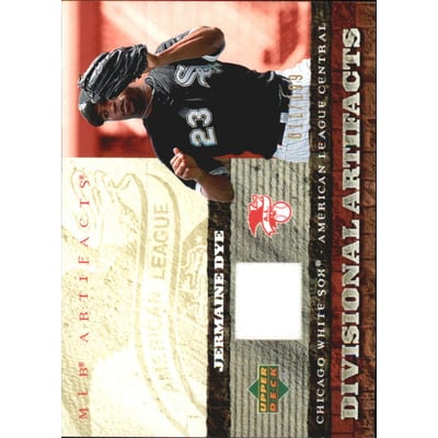 2007 Artifacts Divisional Artifacts #JD Jermaine Dye