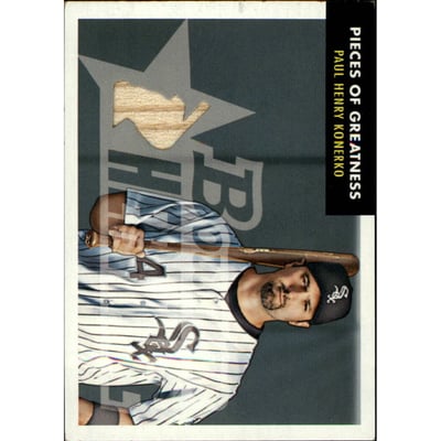 2007 Bowman Heritage Pieces of Greatness #PK Paul Konerko Pants B