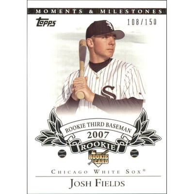 2007 Topps Moments and Milestones #184 Josh Fields (RC)