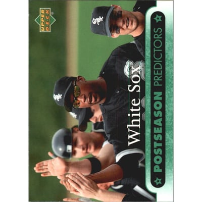 2007 Upper Deck Postseason Predictors #PP6 Chicago White Sox