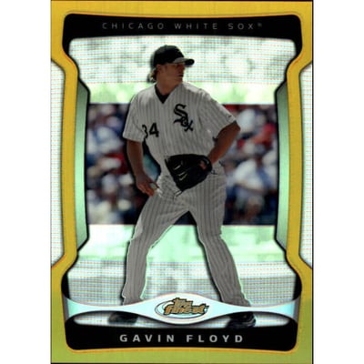 2009 Finest Refractors Gold #109 Gavin Floyd