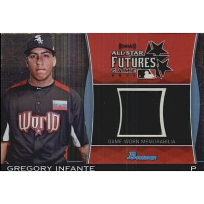 2011 Bowman Draft Future's Game Relics #GI Gregory Infante