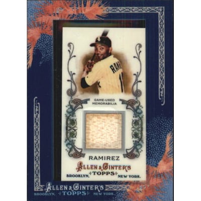 2011 Topps Allen and Ginter Relics #ARA1 Alexei Ramirez Bat