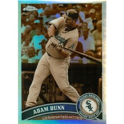 2011 Topps Chrome Sepia Refractors #14 Adam Dunn