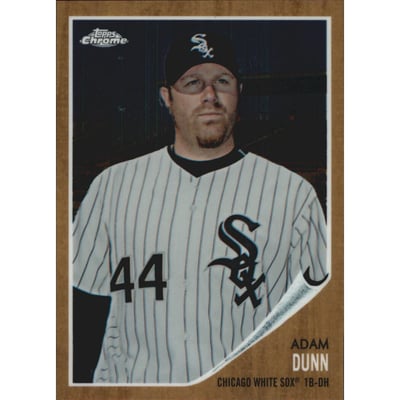 2011 Topps Heritage Chrome Refractors #C166 Adam Dunn