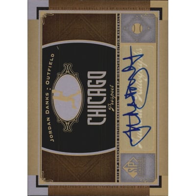 2012 SP Signature #CHW9 Jordan Danks E