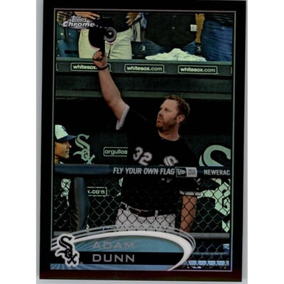 2012 Topps Chrome Black Refractors #206 Adam Dunn