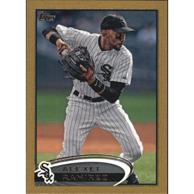 2012 Topps Mini Gold #626 Alexei Ramirez