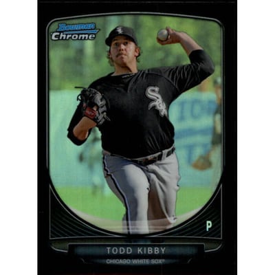 2013 Bowman Chrome Prospects Black Refractors #BCP55 Todd Kibby