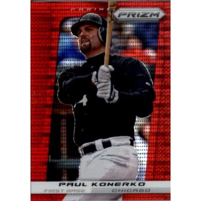 2013 Panini Prizm Prizms Red Pulsar #170 Paul Konerko