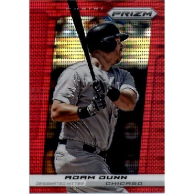 2013 Panini Prizm Prizms Red Pulsar #39 Adam Dunn