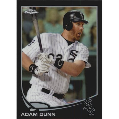 2013 Topps Chrome Black Refractors #201 Adam Dunn