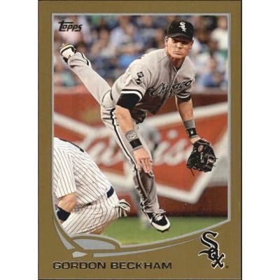 2013 Topps Mini Gold #215 Gordon Beckham