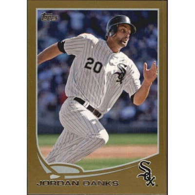 2013 Topps Mini Gold #580 Jordan Danks