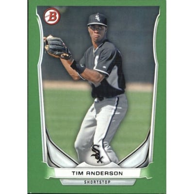 2014 Bowman Draft Top Prospects Green #TP47 Tim Anderson
