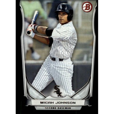 2014 Bowman Prospects Black #BP26 Micah Johnson