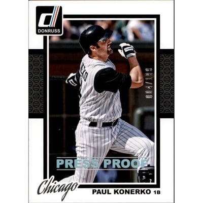 2014 Donruss Press Proofs Silver #73 Paul Konerko