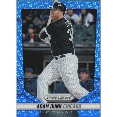 2014 Panini Prizm Prizms Blue 42 #48 Adam Dunn