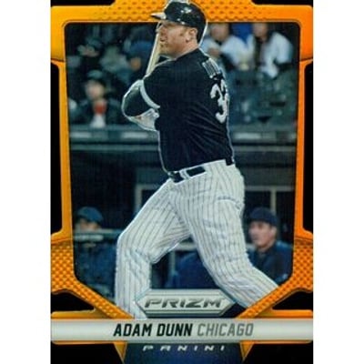 2014 Panini Prizm Prizms Orange Die Cut #48 Adam Dunn