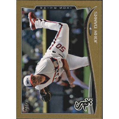 2014 Topps Mini Gold #395 John Danks