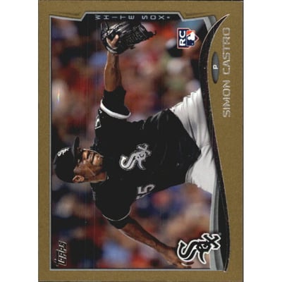 2014 Topps Mini Gold #592 Simon Castro