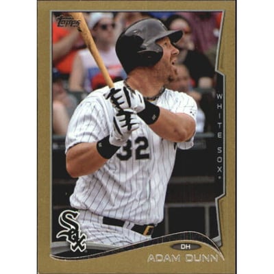 2014 Topps Mini Gold #618 Adam Dunn