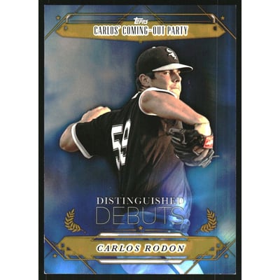 2015 Topps Pro Debut Distinguished Debuts Gold #DD4 Carlos Rodon