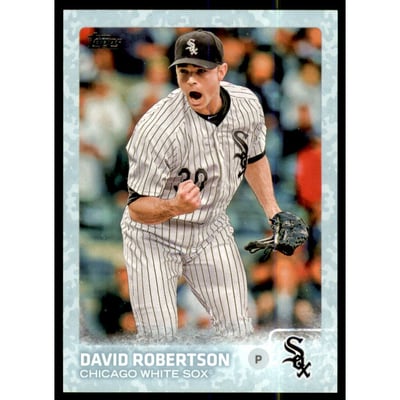 2015 Topps Snow Camo #368 David Robertson