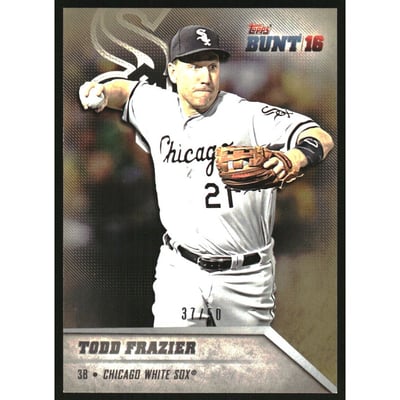 2016 Topps Bunt Topaz #124 Todd Frazier