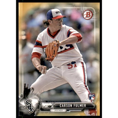 2017 Bowman Gold #22 Carson Fulmer