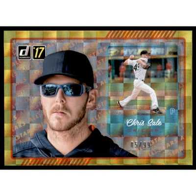 2017 Donruss All Stars Gold #AS3 Chris Sale