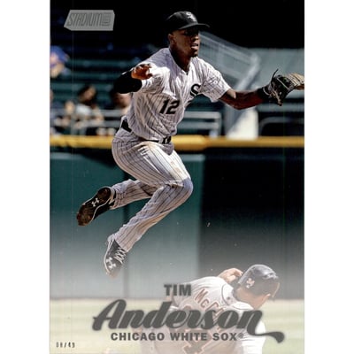 2017 Stadium Club 5x7 #121 Tim Anderson