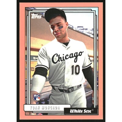 2017 Topps Archives Peach #277 Yoan Moncada