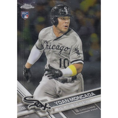 2017 Topps Chrome #75 Yoan Moncada RC