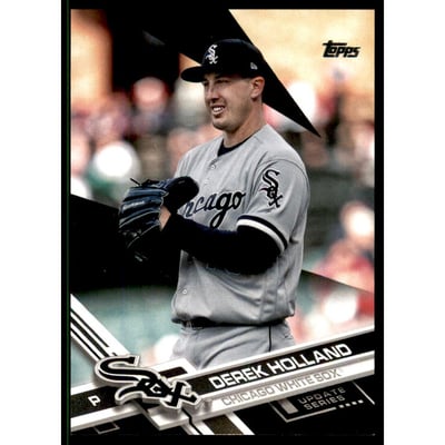 2017 Topps Update Black #US23 Derek Holland