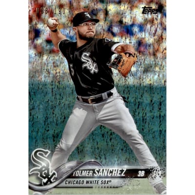 2018 Topps Factory Set Foilboard #417 Yolmer Sanchez