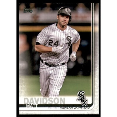 2019 Topps Advanced Stats #188 Matt Davidson