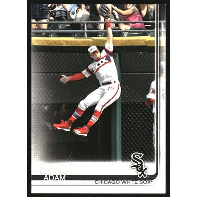 2019 Topps Advanced Stats #196 Adam Engel