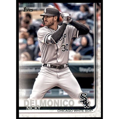 2019 Topps Advanced Stats #577 Nicky Delmonico