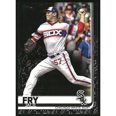 2019 Topps Black #636 Jace Fry