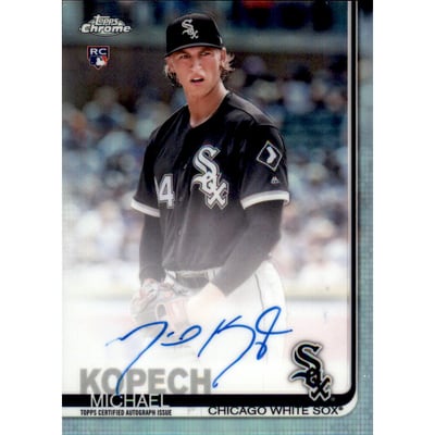 2019 Topps Chrome Rookie Autographs Refractors #RAMK Michael Kopech