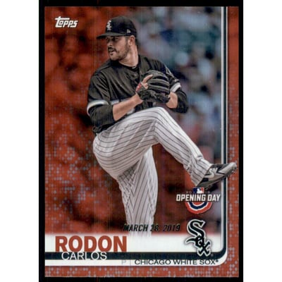 2019 Topps Opening Day Red Foil #57 Carlos Rodon