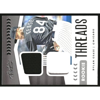 2020 Absolute Rookie Threads Duals #5 Dylan Cease