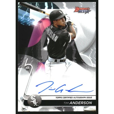 2020 Bowman's Best Best of '20 Autographs #B20TA Tim Anderson