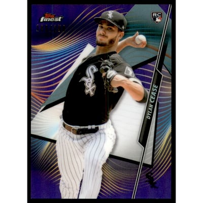 2020 Finest Purple Refractors #16 Dylan Cease