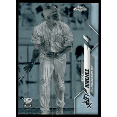 2020 Topps Chrome Negative Refractors #134 Eloy Jimenez