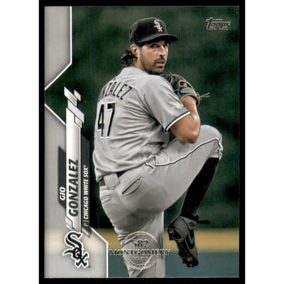 2020 Topps Factory Set 582 Montgomery Club #414 Gio Gonzalez