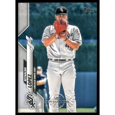 2020 Topps Factory Set 582 Montgomery Club #488 Reynaldo Lopez