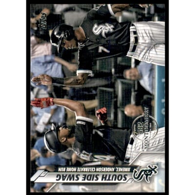 2020 Topps Factory Set 582 Montgomery Club #569 South Side Swag/Eloy Jimenez/Tim Anderson