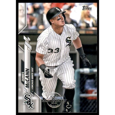 2020 Topps Factory Set 582 Montgomery Club #689 James McCann